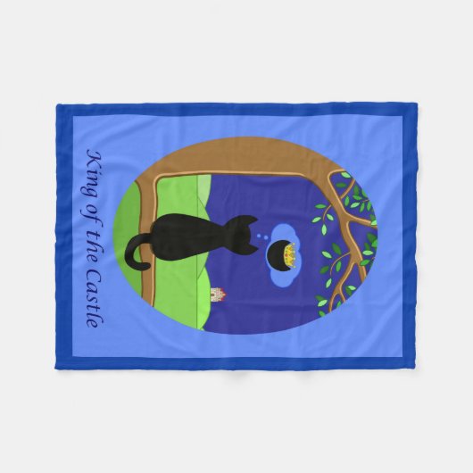 Burgkönig Fleecedecke (Vorderseite (Horizontal))