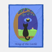 Burgkönig Fleecedecke (Vorderseite)