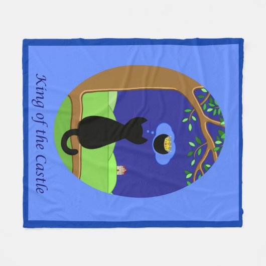 Burgkönig Fleecedecke (Vorderseite (Horizontal))