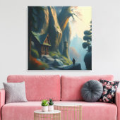Burgkönig Leinwanddruck (Insitu (Wohnzimmer))