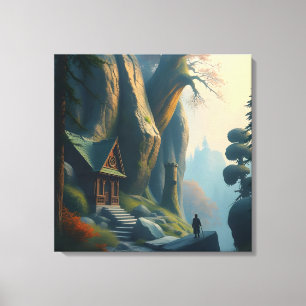 Burgkönig Leinwanddruck