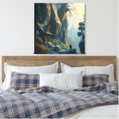 Burgkönig Leinwanddruck (Insitu (Schlafzimmer))
