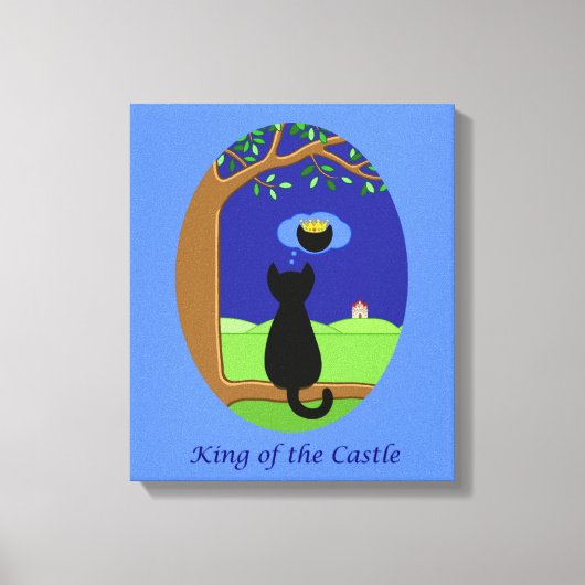Burgkönig Leinwanddruck (Vorderseite)
