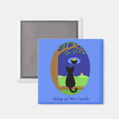 Burgkönig Magnet (Vorderseite/Rückseite)