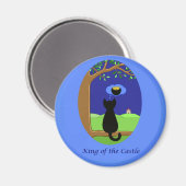 Burgkönig Magnet (Vorderseite/Rückseite)