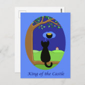 Burgkönig Postkarte (Vorne/Hinten)