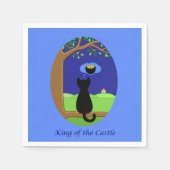 Burgkönig Serviette (Vorderseite)