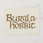 Burgla Hobbit Postkarte (Vorderseite)