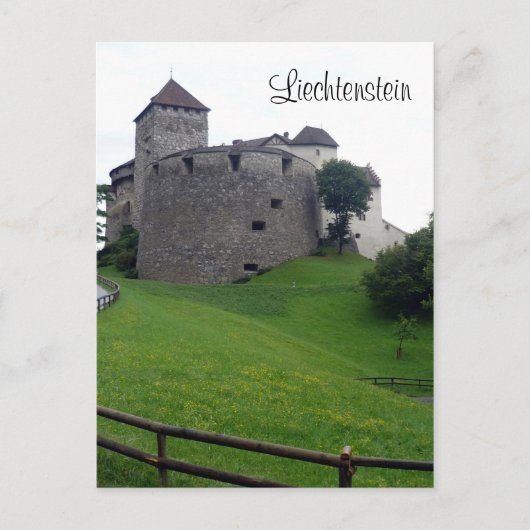 Burgliechtenstein Postkarte (Vorderseite)