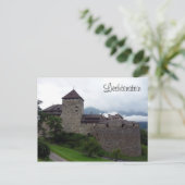 Burgliechtenstein vaduz postkarte (Stehend Vorderseite)
