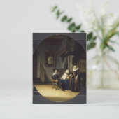 Burgomaster Hasselaar und Seine Ehefrau von Gerrit Postkarte (Stehend Vorderseite)