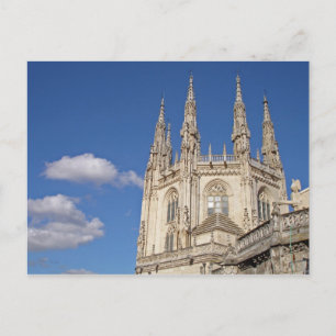 Burgos Cathedral, Spanien Postkarte