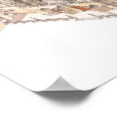 Burgos Kathedrale. Spanien Poster (Ecke)