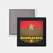 Burgos Magnet (Vorderseite/Rückseite)