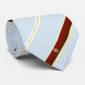 Burgos stripes Flagge Krawatte (Gerollt)