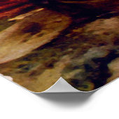 Burgoynes Kapitulation in Saratoga durch Percy Mor Poster (Ecke)