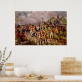 Burgoynes Kapitulation in Saratoga durch Percy Mor Poster (Küche)