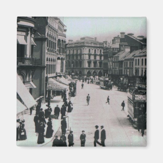 Burgplatz, Belfast, c.1902 Magnet (Vorne)