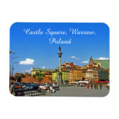 Burgplatz, Warschau, Polen Magnet (Horizontal)