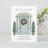 Burgportseite koloniale Türbewegung Ankündigung (Stehend Vorderseite)