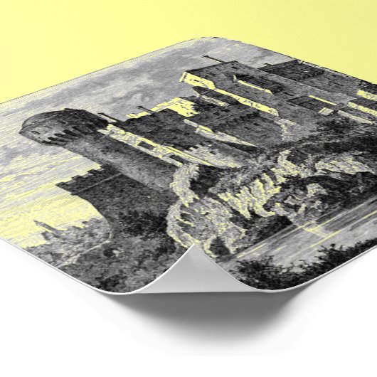 Burgposter Poster (Ecke)