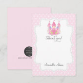 Burgprinzessin Vielen Dank Dankeskarte (Vorne/Hinten)