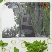 Burgresidenz Bannerman Geschirrtuch (Gefaltet)