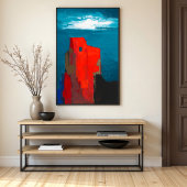 Burgruine, Karl Dackel Poster