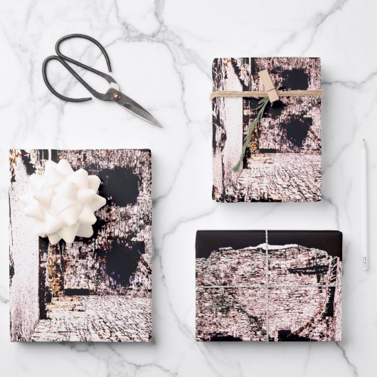 Burgschädel Geschenkpapier Set (Vorderseite)