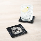 Burgschädel Getränkeuntersetzer (Rechte Seite)