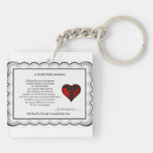 Bürgschafts-Schlüsselanhänger Schlüsselanhänger (Rückseite)