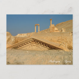 Burgschatz, Palmyra, antikes Syrien Postkarte
