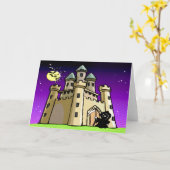 Burgschläger und grimmiger Sensenmann am Burg Karte (Gelbe Blume)