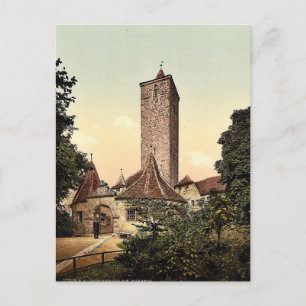 Burgthor (d. h. Burgtor), Rothenburg (d. h. ob der Postkarte