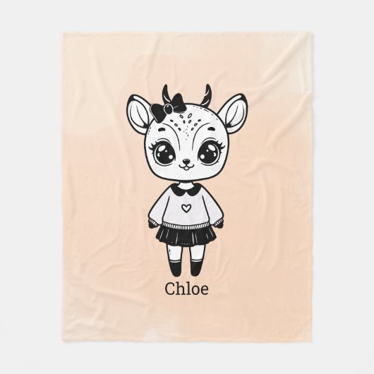 Burgtuch Fleecedecke (Vorderseite)