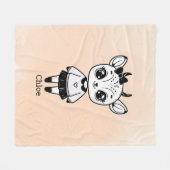 Burgtuch Fleecedecke (Vorderseite (Horizontal))