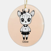 Burgtuch Keramik Ornament (Links)