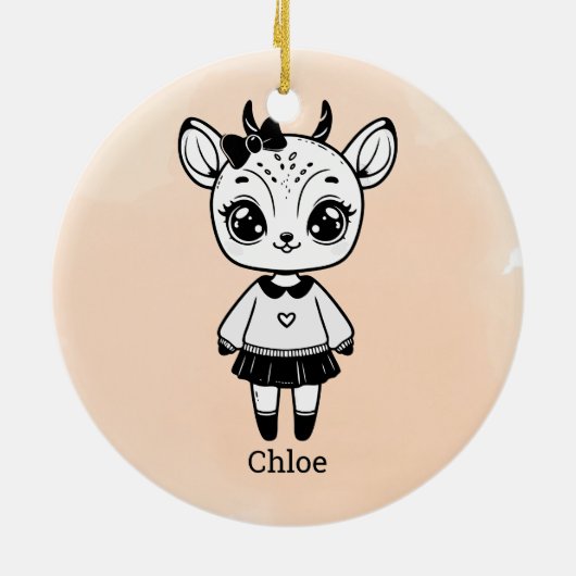 Burgtuch Keramik Ornament (Hinten)