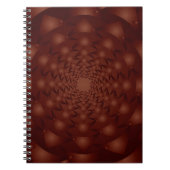 Burgund abstraktes Muster. Traditionelle Ornamente Notizblock (Vorderseite)