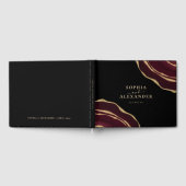 Burgund-Agade Gästebuch (Voll)