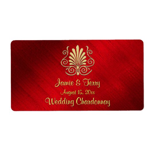 Burgund Art Deco Party D'Arte e Cultura (Vorne)