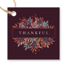 Burgund Berries & Blätter individuell anpassbar bo