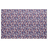 Burgund, Blau und Weiße Camouflage Stoff (Yard (91,4 cm))