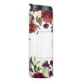 Burgund Bliss Mutter der Groom Wedding Party Thermosbecher (Nach rechts gedreht)