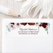 Burgund Blume Elegante Hochzeit (Insitu)