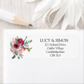 Burgund & Blush-Hochzeit (Insitu)