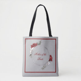 Burgund Blush & White Roses Mutter von Braut/Groom Tasche