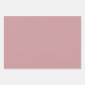 Burgund & Blüte Geschenkpapier Set (Vorderseite 2)