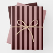 Burgund & Blüte Geschenkpapier Set (Beispiel)