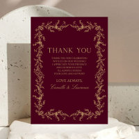 Burgund Champagne Toile Floral Rahmen Hochzeit